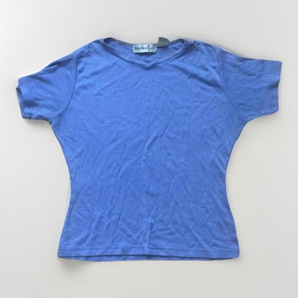By Design Purple Short Sleeve Fitted Stretch Tee Top Women’s Size Medium - Picture 1 of 5
